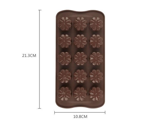 花の堅いプラスチック クリスマス チョコレートは食糧安全な味がない形成します