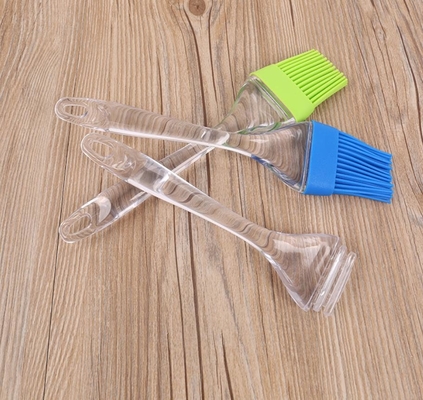 XLのサイズの透明なプラスチック ハンドルの食品等級のシリコーンのベーキング ブラシ用具