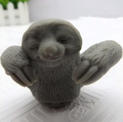 動物の怠惰は自由な灰色色の食品等級のシリコーンの茶infuser BPAを形づけました
