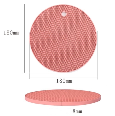 楽しみ8MMの厚いシリコーンの台所はダイニング テーブルのためのマットの安全な付属品に用具を使います