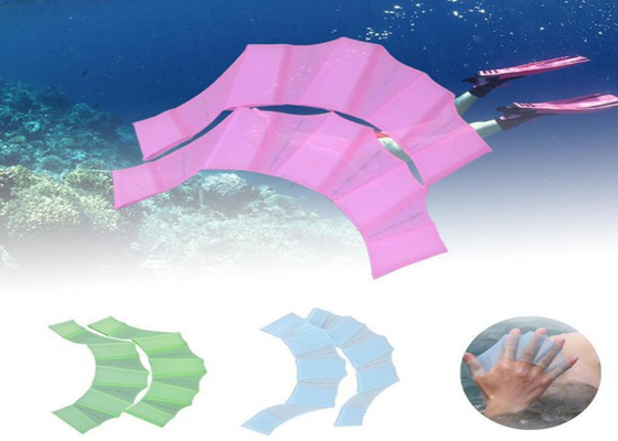 シリコーンのSwimswimのためのWebbed水泳の手袋のコオロギおよび水泳エクササイザー