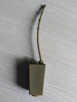 手のSanitizerのためのPPのびんが付いている黒い色29MLのシリコーンの徳利立て
