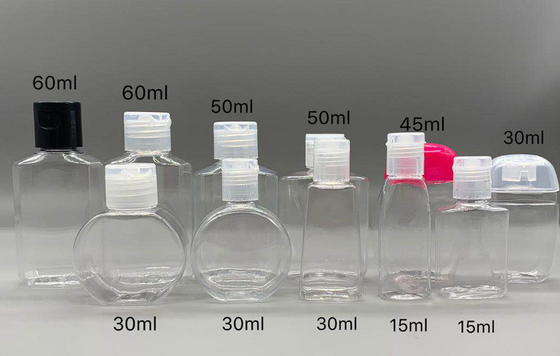 速い船積み空ペットびん、15~60MLのための小型手のSanitizerのびん
