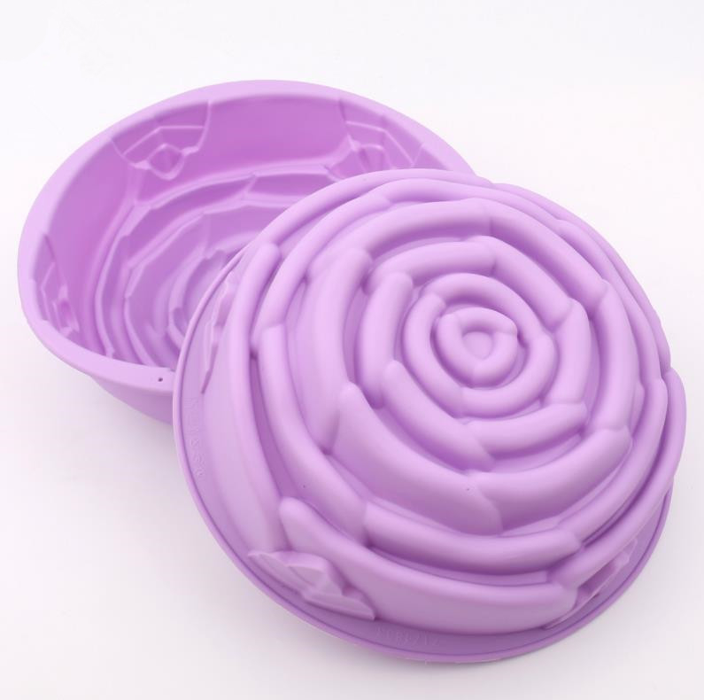 普通サイズのシリコーンのbakingMolds、型のFDAを飾るケーキは承認した